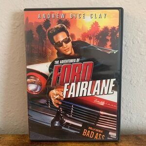 The Adventures of Ford Fairlane (1990) DVD Andrew Dice Clay, w/ Insert